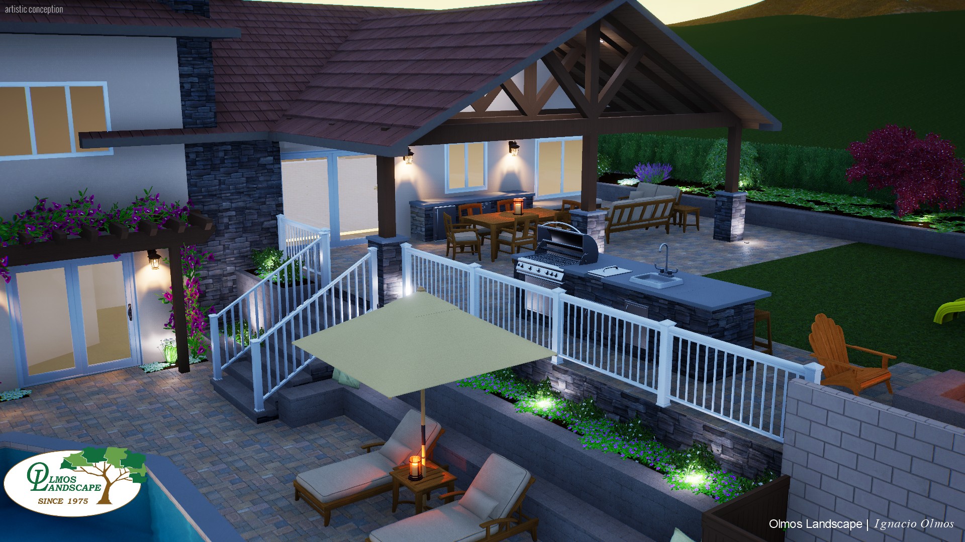 landscape 3D design service
